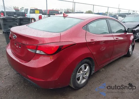 2014 Hyundai Elantra Se from USA, damaged, VIN 5NPDH4AE2EH541864